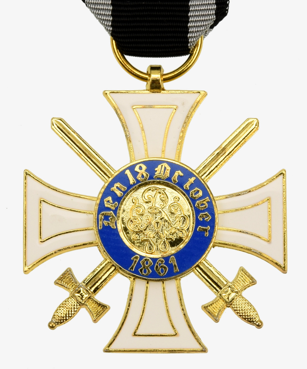 Prussia Royal Crown Order Cross 3rd Class with Swords